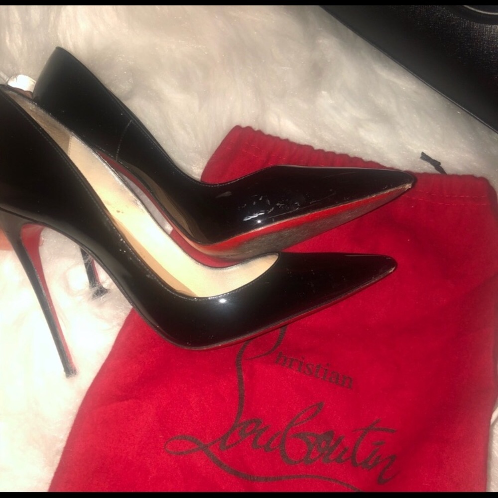 Black So Kate Loubs Size 38